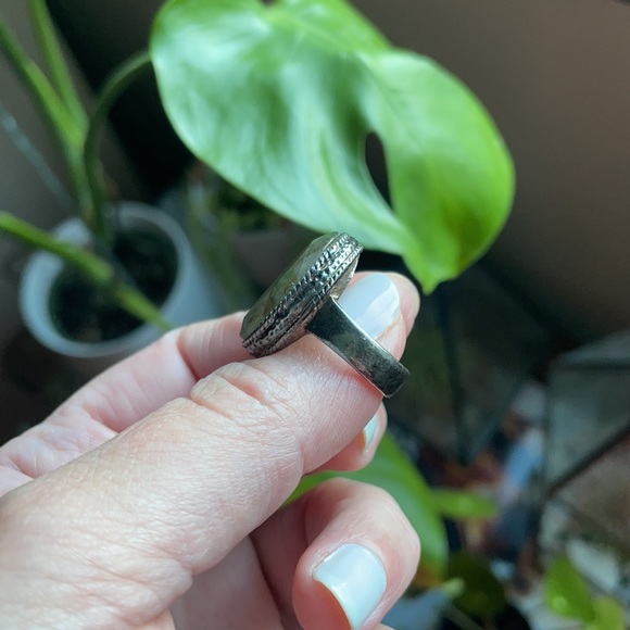 Baroni | Labradorite .925 Silver Ring | O/S - Picture 14 of 17